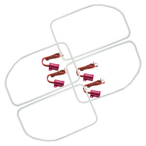 Ford F250 Headlight Halo Kit - ORACLE Lighting - LED, Square Ring Design - White - `11-`16